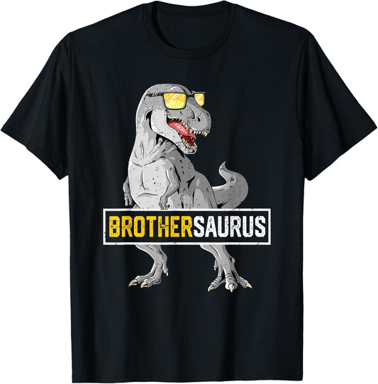 Brothersaurus T Rex Birthday Dinosaur Bro Family Matching T-Shirt