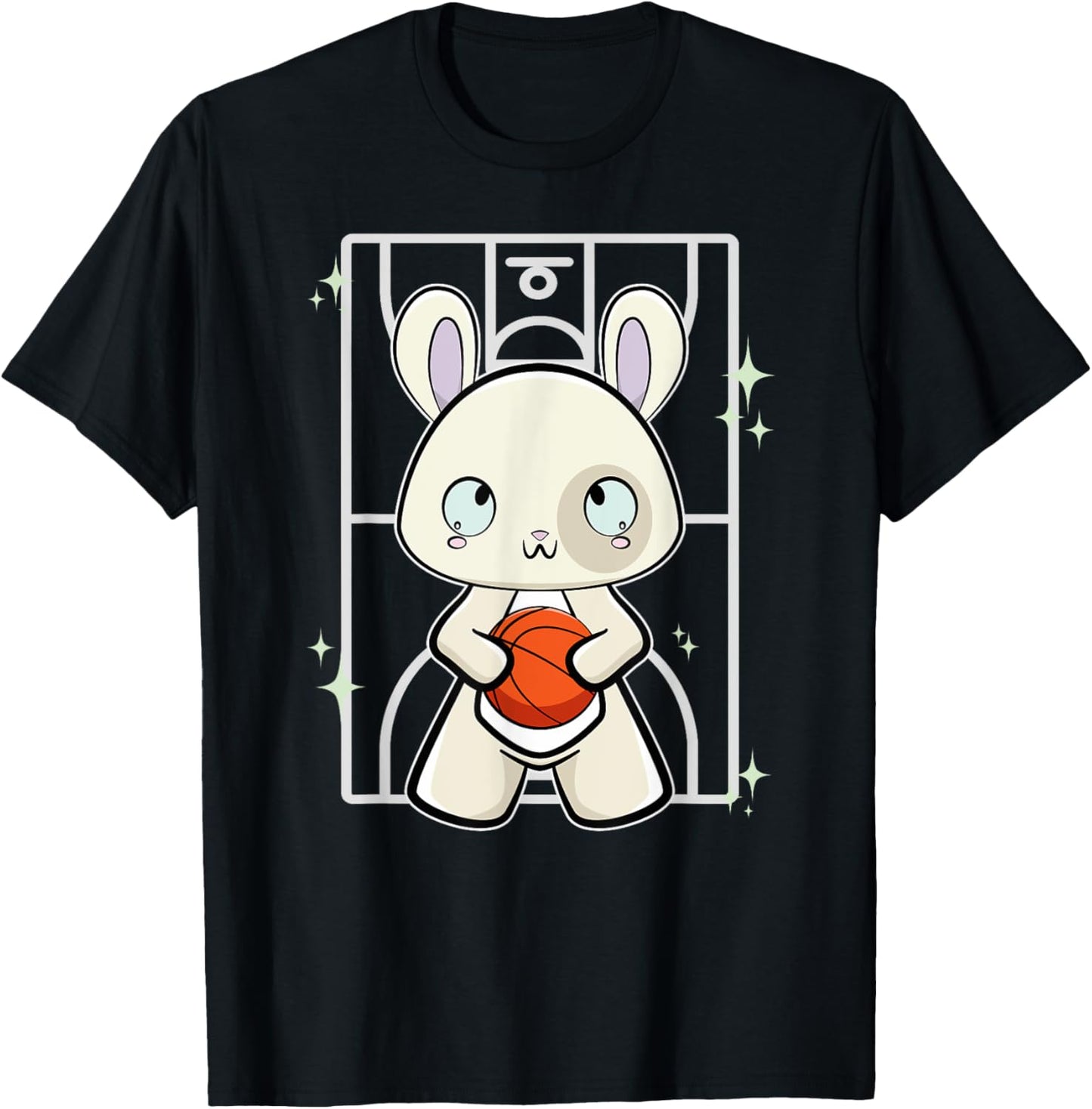 Rabbit With Basketball T-Shirt