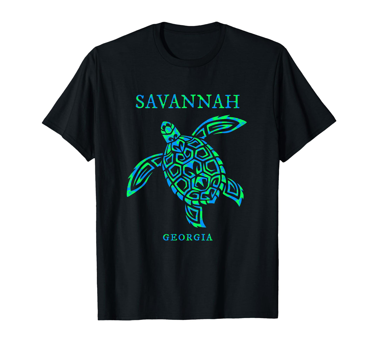 Savannah Georgia Sea Turtle Boys Girls Vacation Souvenir T-Shirt