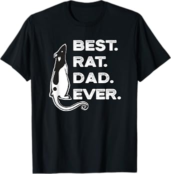 Funny Best Rat Dad Lover T-Shirt