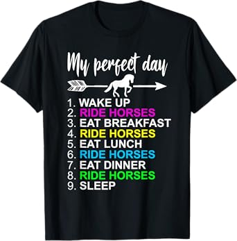 Horse Lover Shirt Horseback Riding Horse Lover Gift T-Shirt