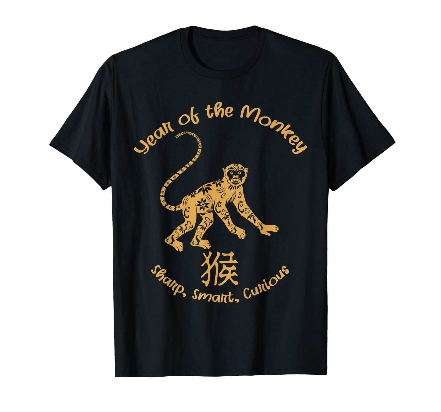 Year Of Monkey Traits Chinese Zodiac Chinese New Year T-Shirt