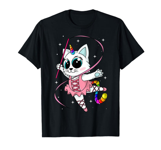 Unicorn Cat Cati Corn Kittycorn Cute Kitty Rainbow Girl Gift T-Shirt