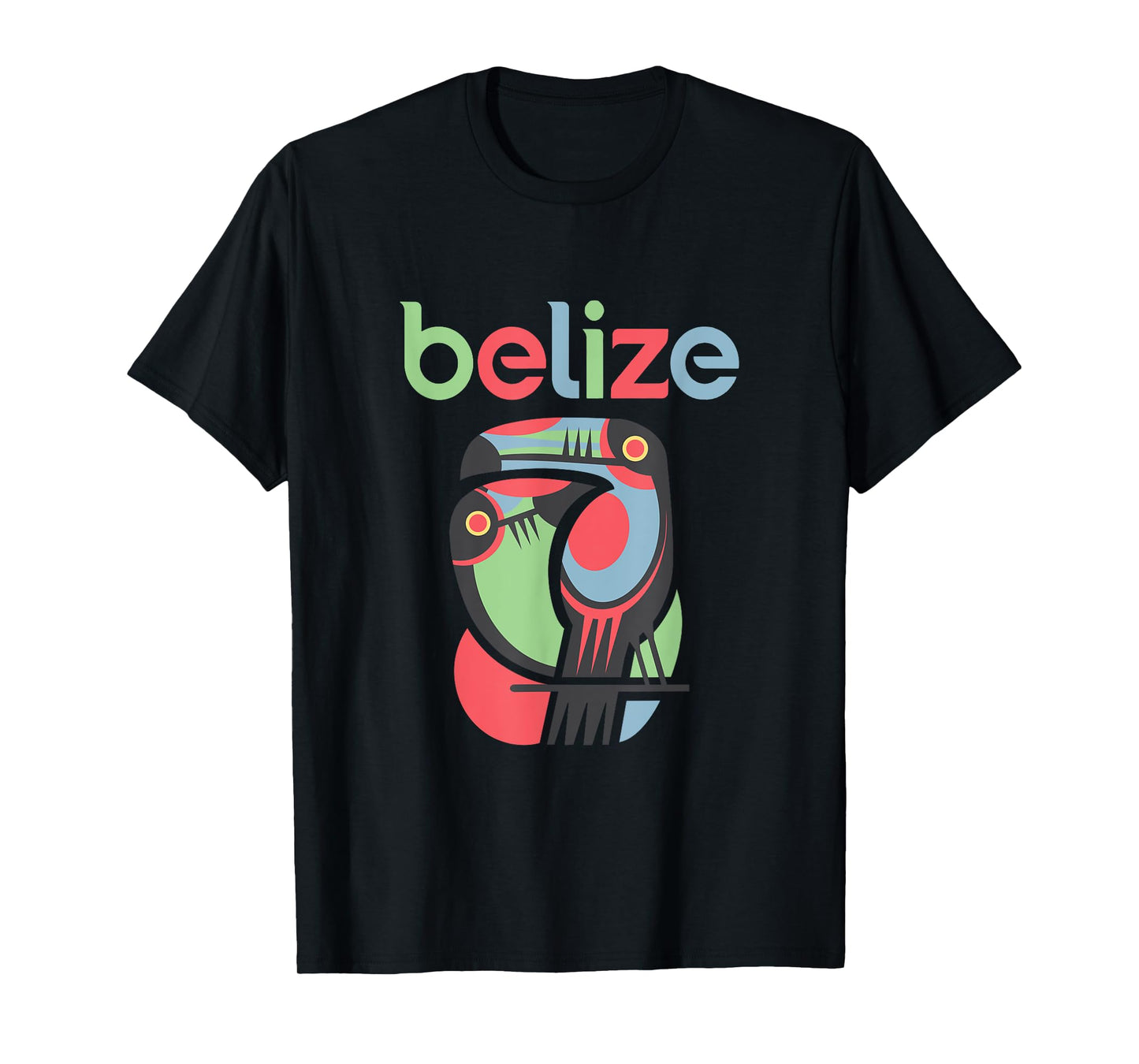 Tropical Summer Toucan Bird Colorful Belize Souvenir Men Women Kids T-Shirt