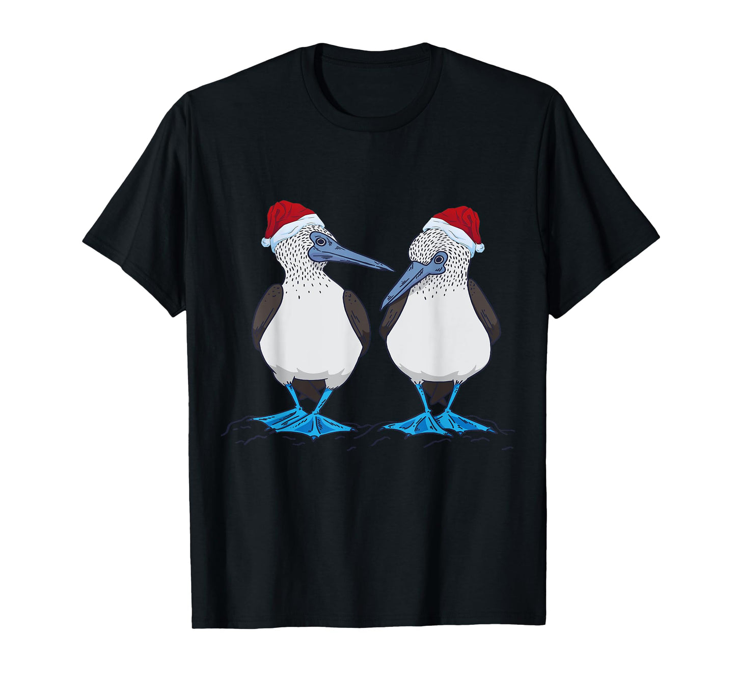 Christmas Blue Footed Booby Blue Bird Blue Foot Booby X-mas T-Shirt