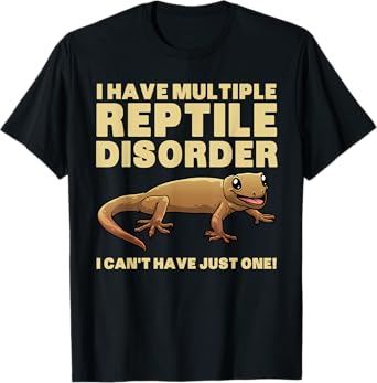 Funny Reptile For Men Women Bearded Dragon Crested Gecko Pet T-Shirt
