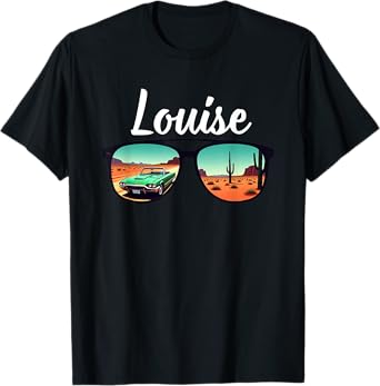 Louise Desert Sunglasses Cute Matching Best Friends T-Shirt