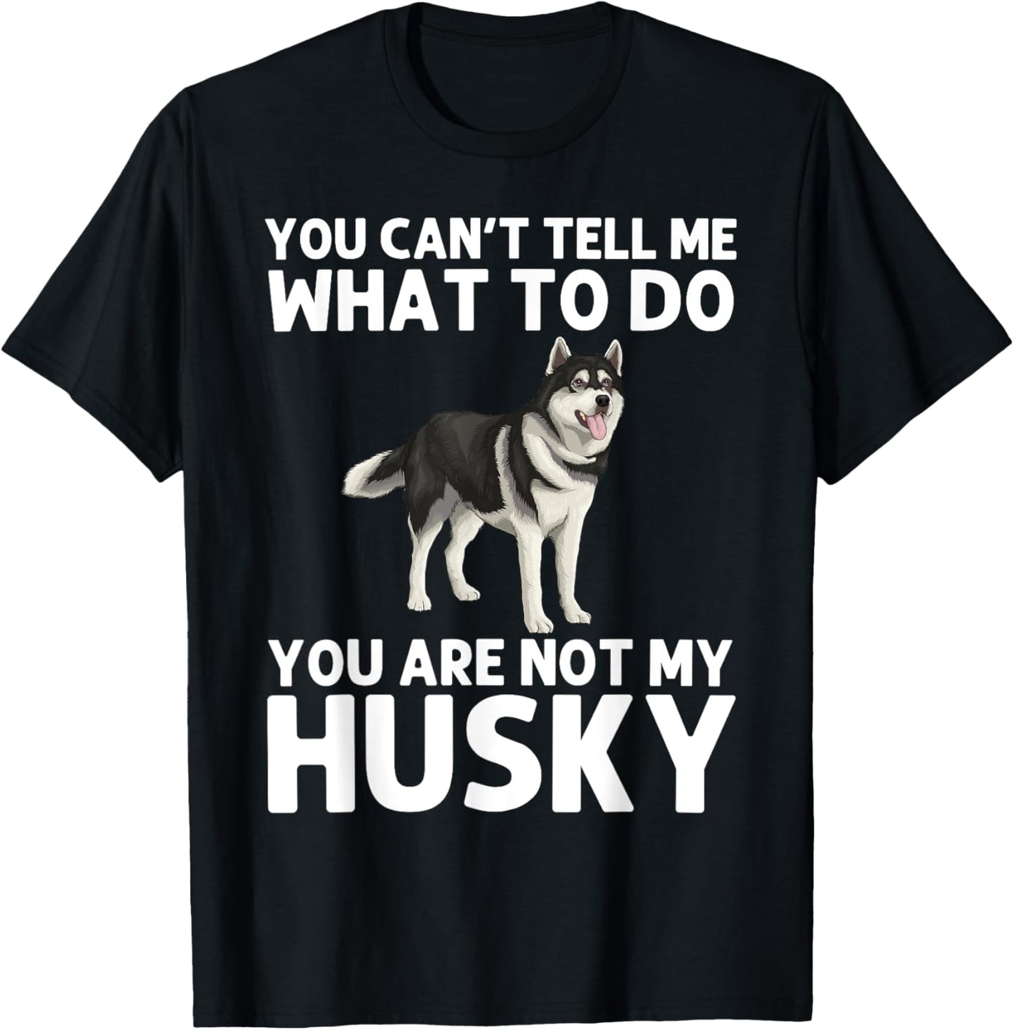 Cool Husky Gift Husky Lover Accessories & Stuff Unisex-Adult Siberian Husky Dog Husky Lover T-Shirt