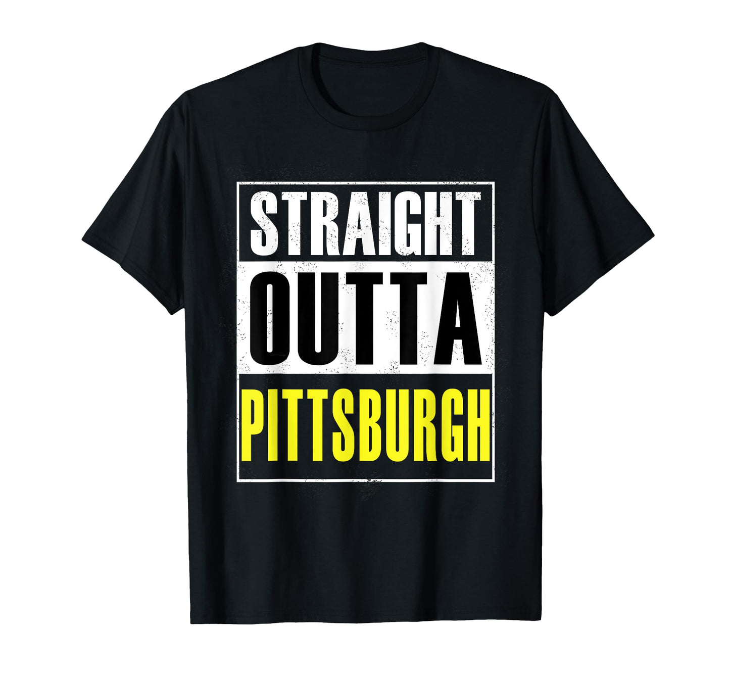 Straight Outta Pittsburgh Steel and City T-Shirt