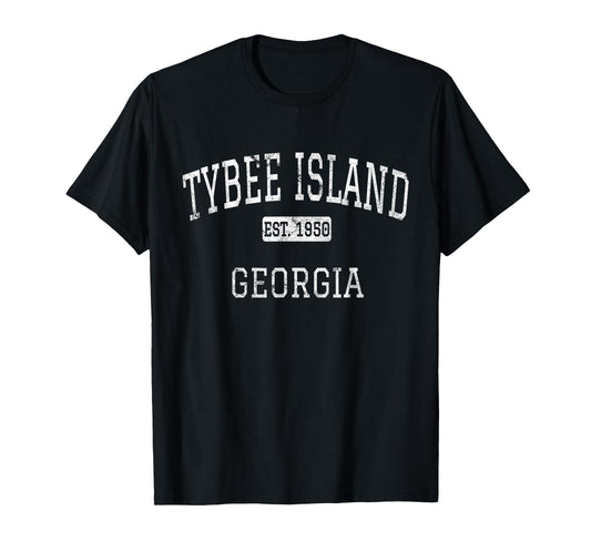 Tybee Island Georgia GA Vintage T-Shirt