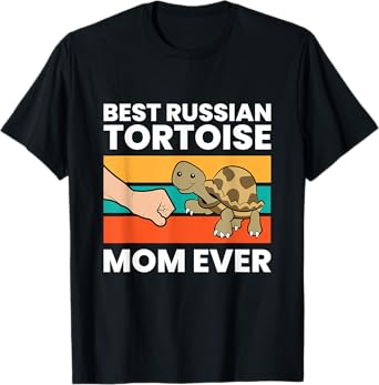 Best Russian Tortoise Mom Ever T-Shirt