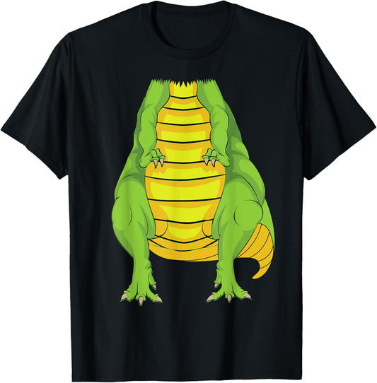 Cute Headless Dinosaur Costume Halloween Funny Animal Gift T-Shirt
