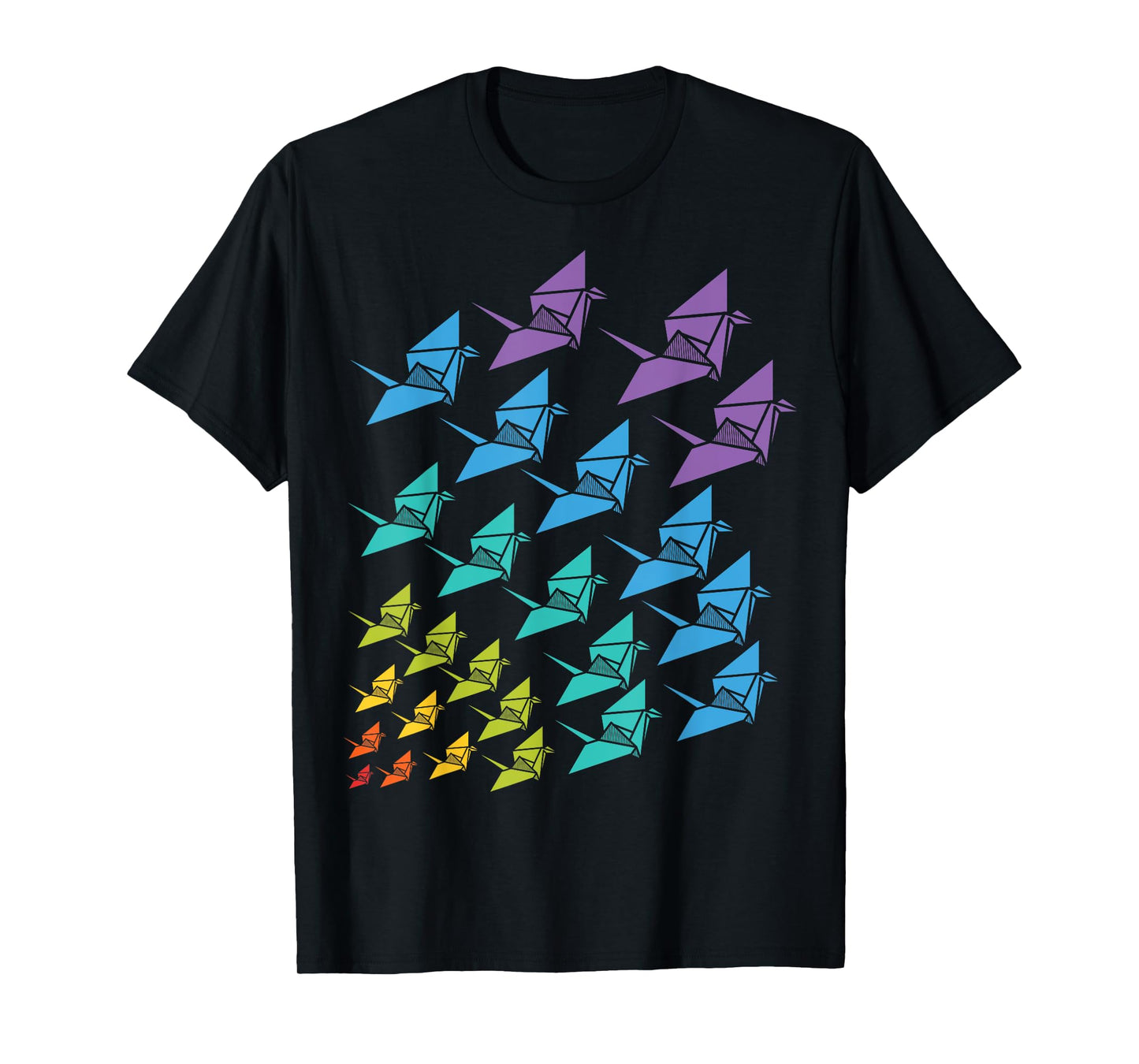 Origami Cranes Japanese Origami Crane Craft T-Shirt
