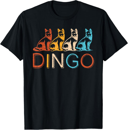 Dingo Vintage Design T-Shirt