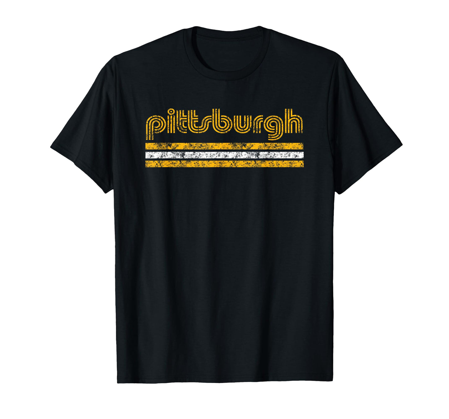Pittsburgh Pennsylvania Retro Vintage Weathered T-Shirt