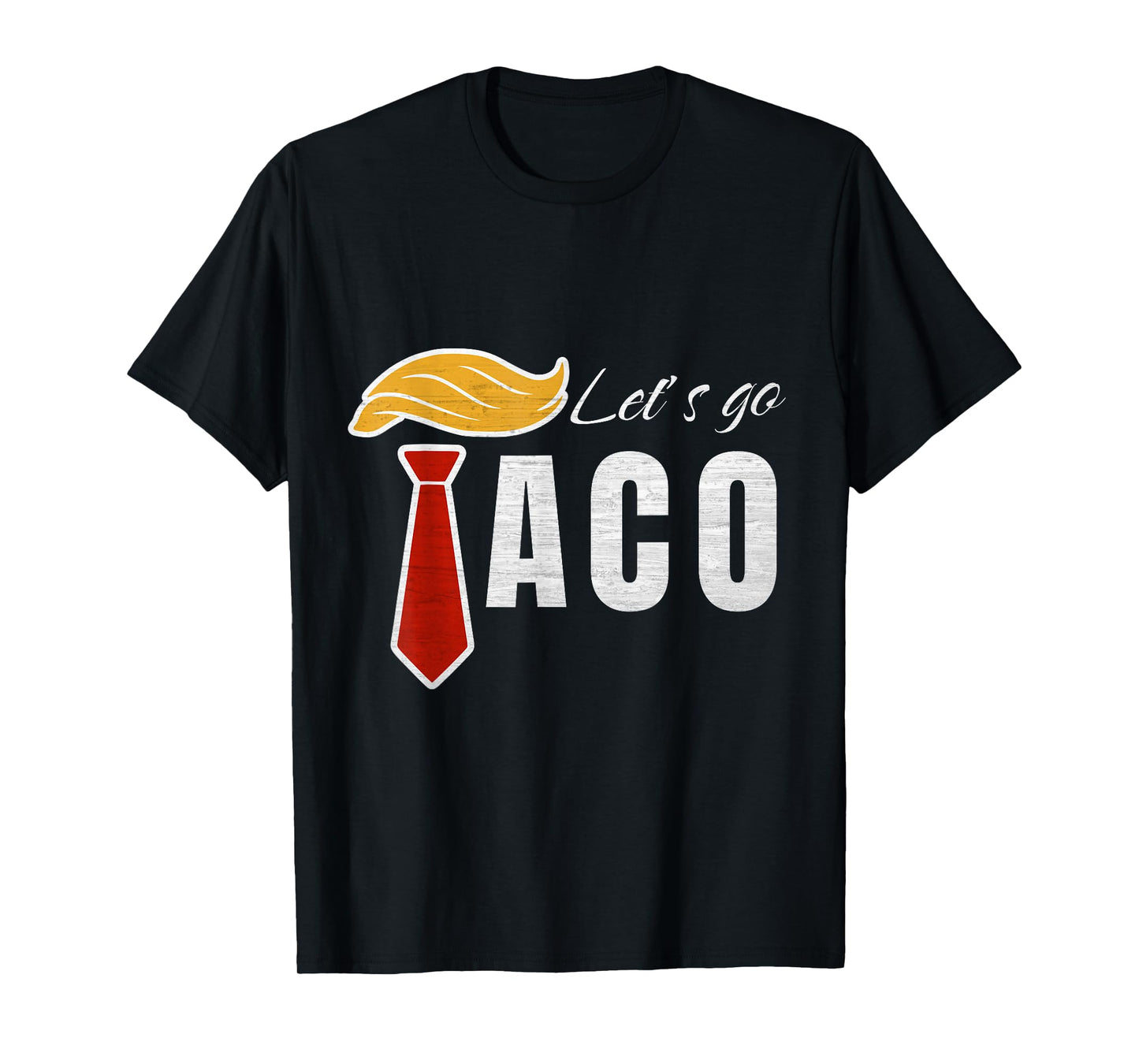 Let’s Go Taco Funny Vintage USA Flag, Let’s Go Taco Funny T-Shirt