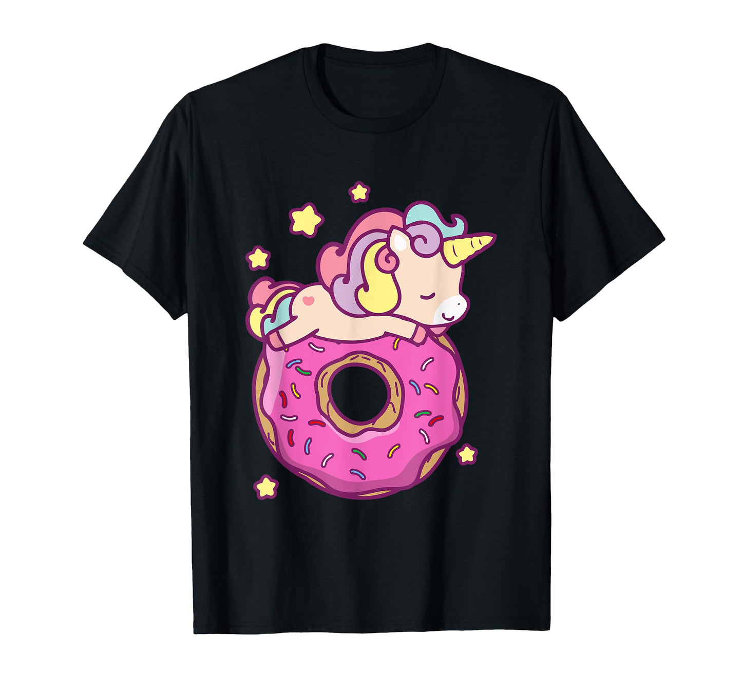 Cute Unicorn Donut Girls Kids, Donut Day June 2021 T-Shirt