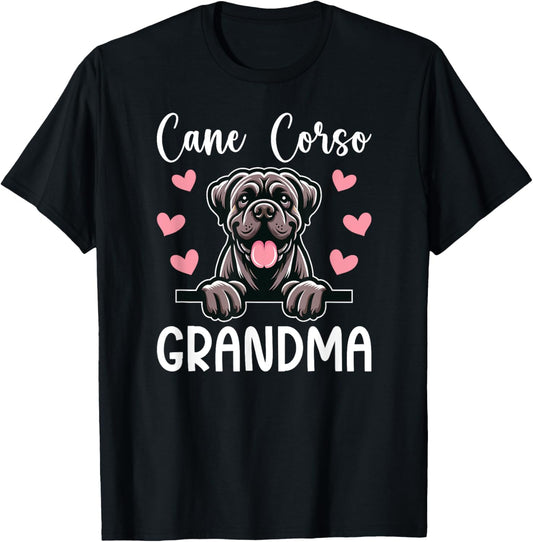 Cane Corso Grandma Of A Cane Corso Grandmother T-Shirt