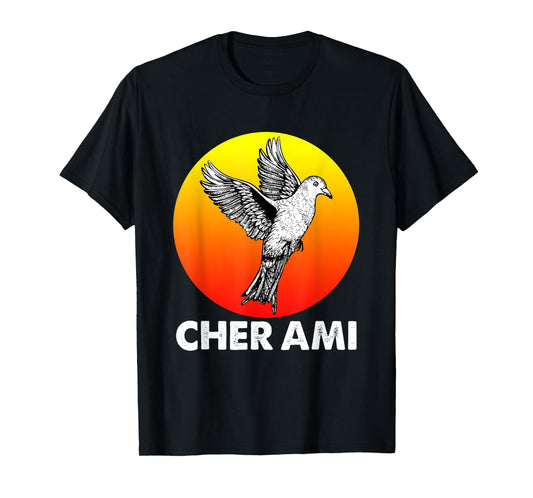 Cher Ami World War Hero Carrier Pigeon T-Shirt