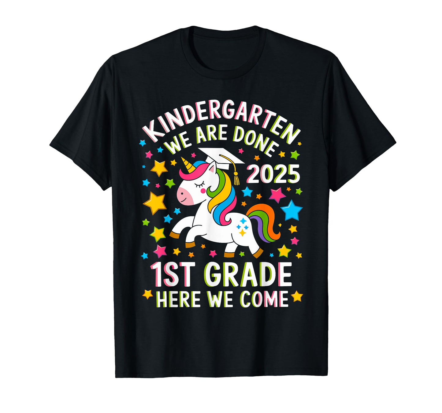 Kindergarten Graduation Class Of 2025 Girls Toddler T-Shirt