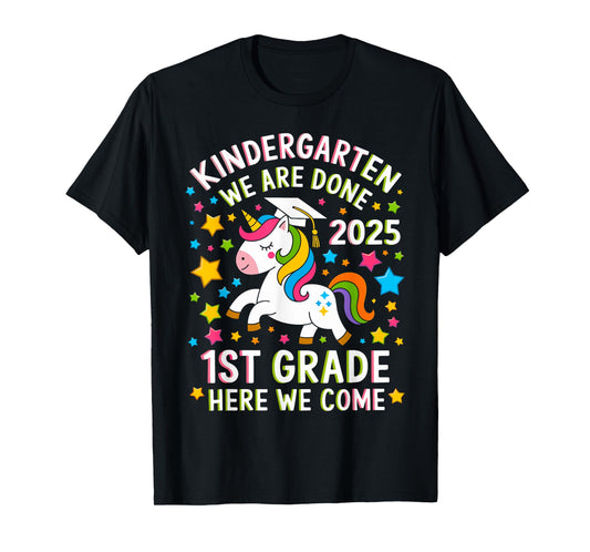 Kindergarten Graduation Class Of 2025 Girls Toddler T-Shirt