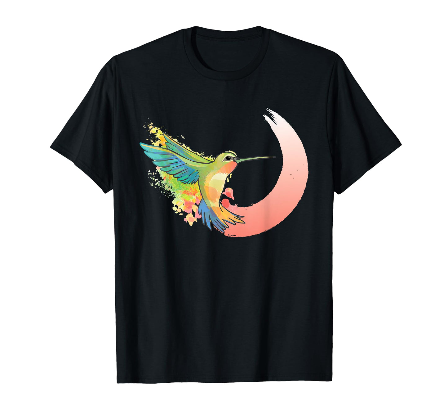 Watercolour hummingbird. T-Shirt