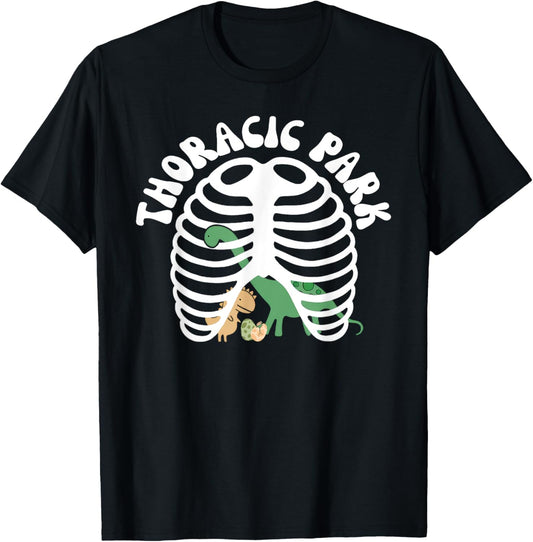 Funny Thoracic Park Dinosaur Nurse Squad Nursing Students T-Shirt