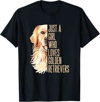 Golden Retriever Lover Design for Dog Enthusiasts T-Shirt