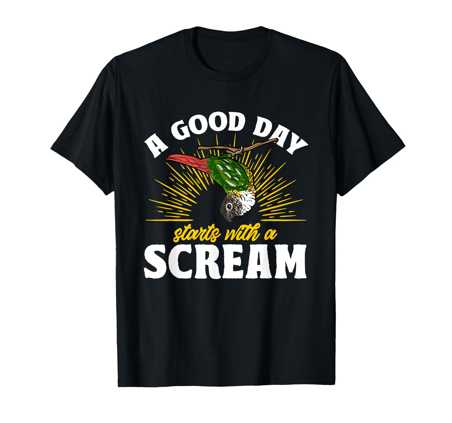 Green Cheek Conure Parrot Bird Conure T-Shirt