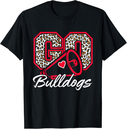 Retro Go Bulldogs Vintage Style Classic T-Shirt