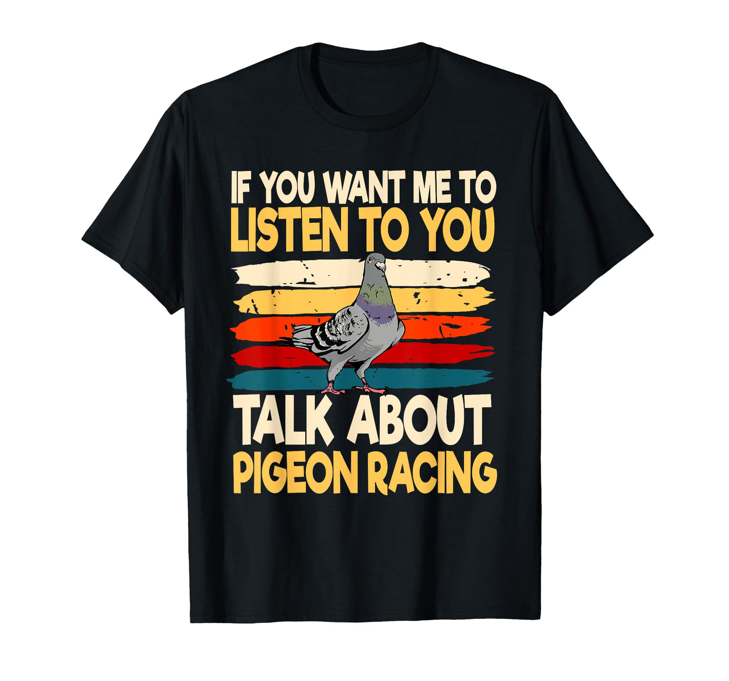 Pigeon Racing Breeder Retro Vintage T-Shirt