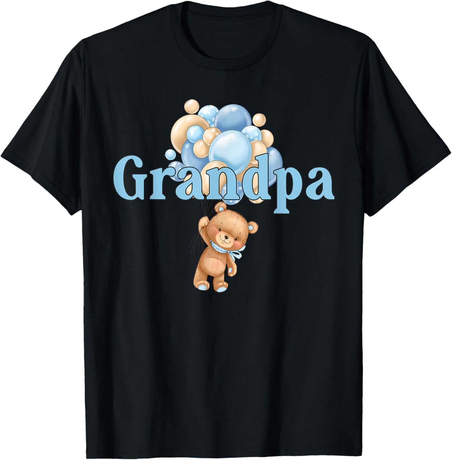 Grandpa Teddy Bear 1st Birthday Boy Family Matching T-Shirt