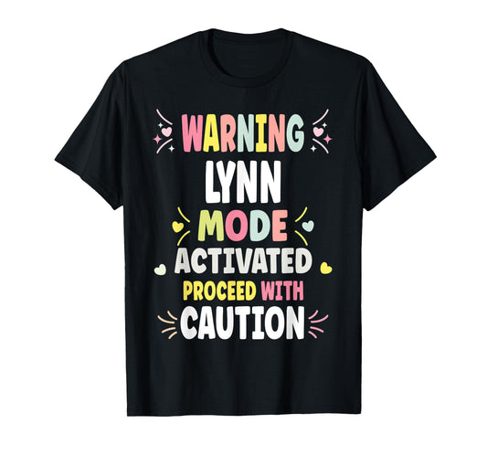 LYNN Personalized Women's Gift Custom LYNN T-Shirt