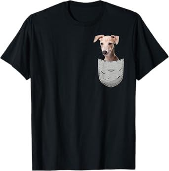 Italian Greyhound Whippet Chest Bag for Dog Owners T-Shirt