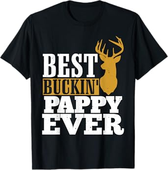 Best Buckin Pappy Ever Cool Pappy T-Shirt