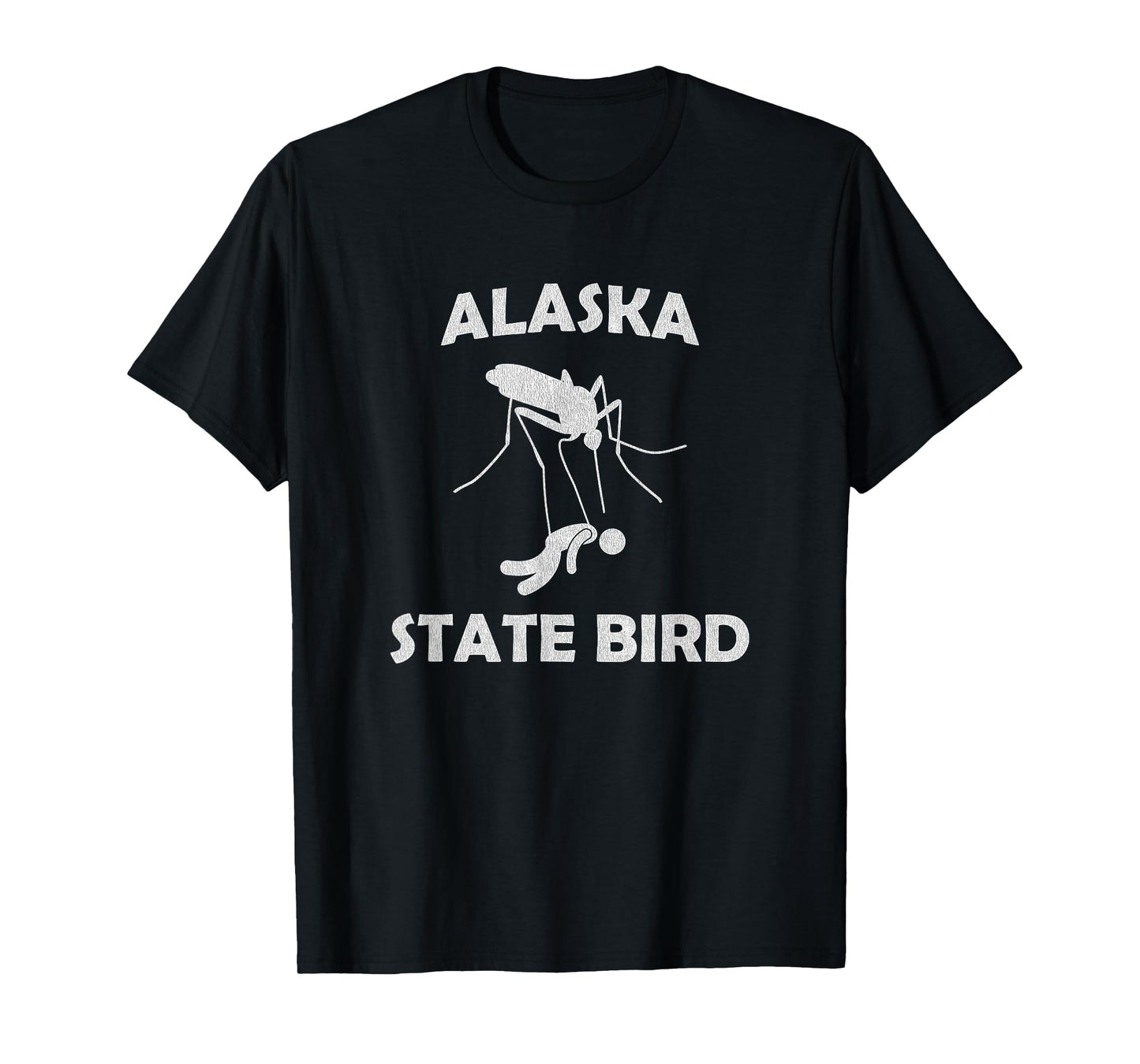Alaska Mosquito State Bird T-Shirt Funny Camping Outdoors T-Shirt