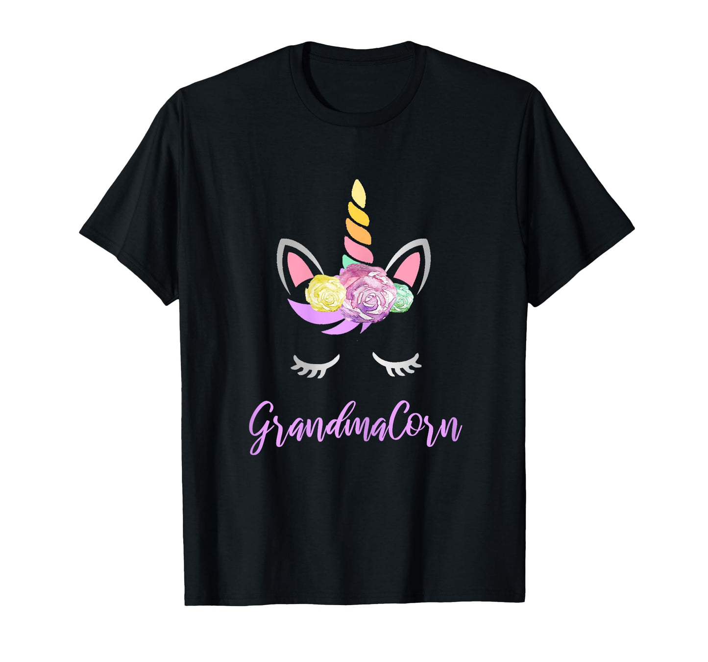 Grandmacorn Unicorn Grandma of the Birthday Girl T-Shirt
