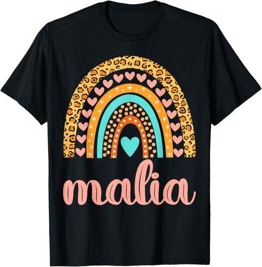 Malia T-Shirt Malia Name Birthday Shirt Gift T-Shirt