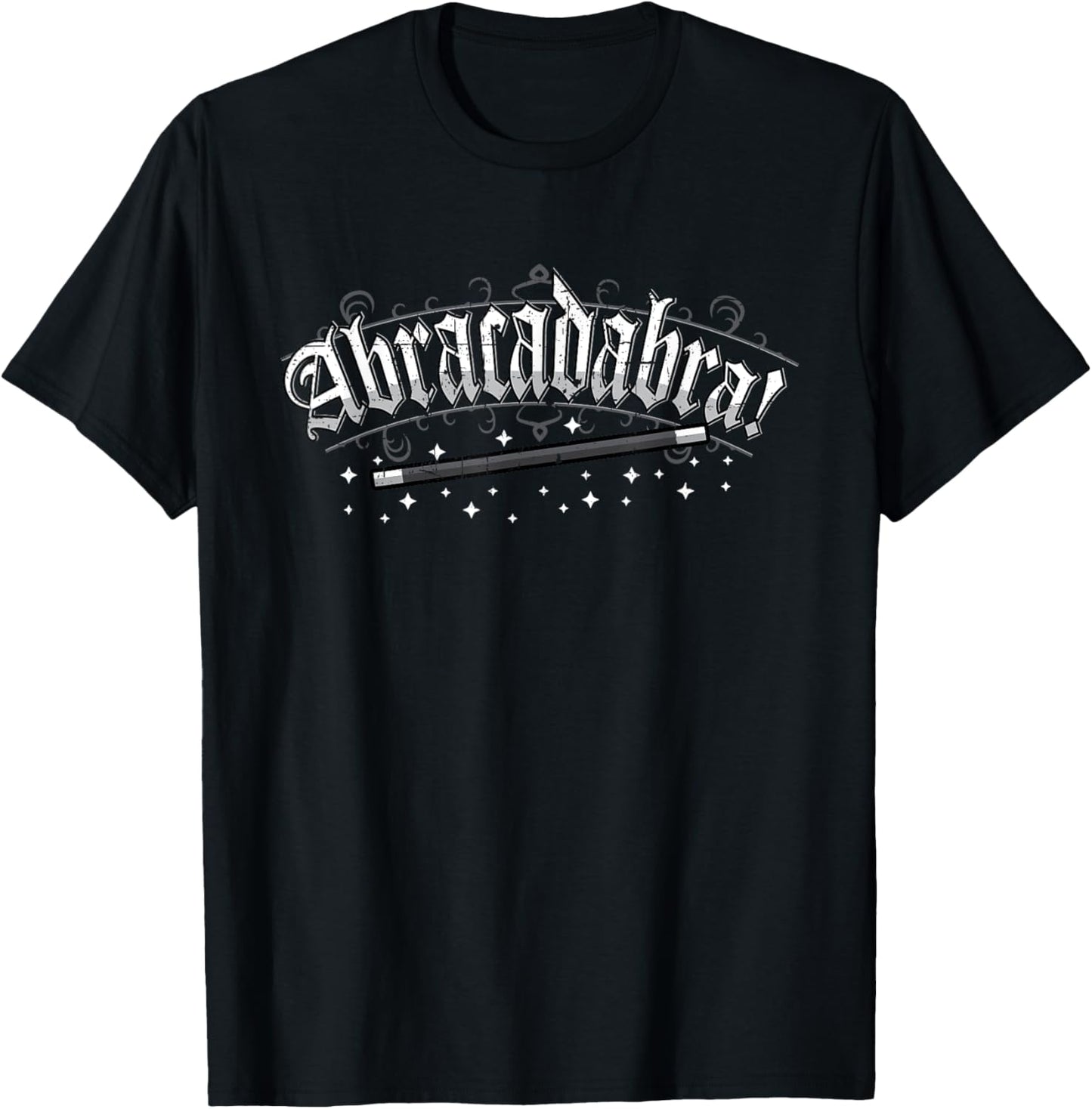 Abracadabra! Magician Magic Wand Distressed T-Shirt
