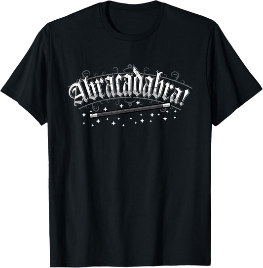 Abracadabra! Magician Magic Wand Distressed T-Shirt