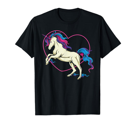 Bisexual Bi Pride Flag Unicorn T-Shirt