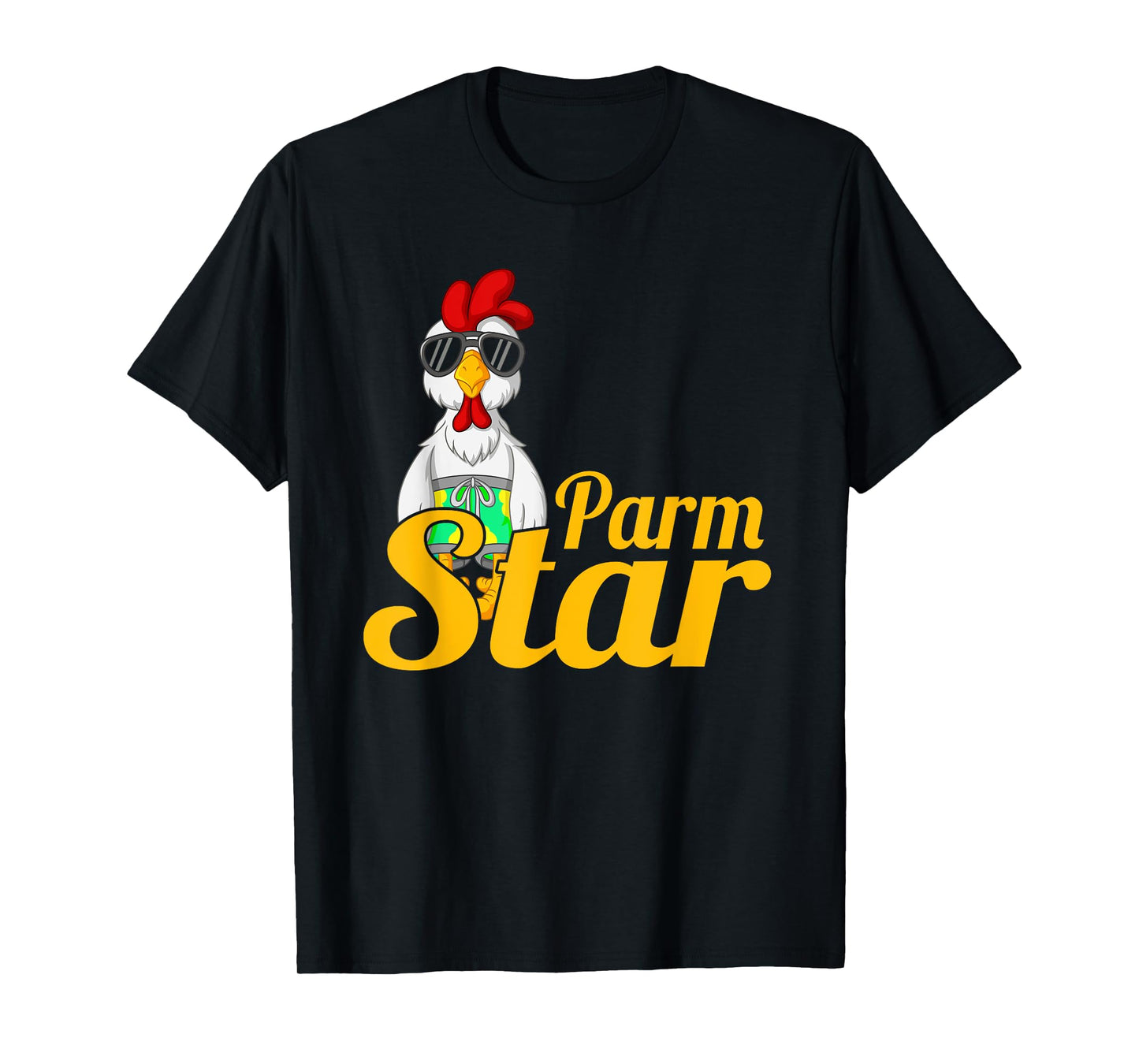 Parmstar funny chicken parm Parmigiana T-Shirt
