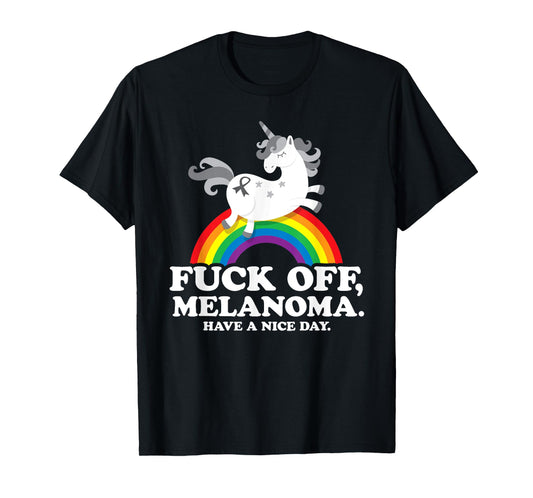 Melanoma Cancer Survivor Shirt | Fuck Melanoma T-Shirt