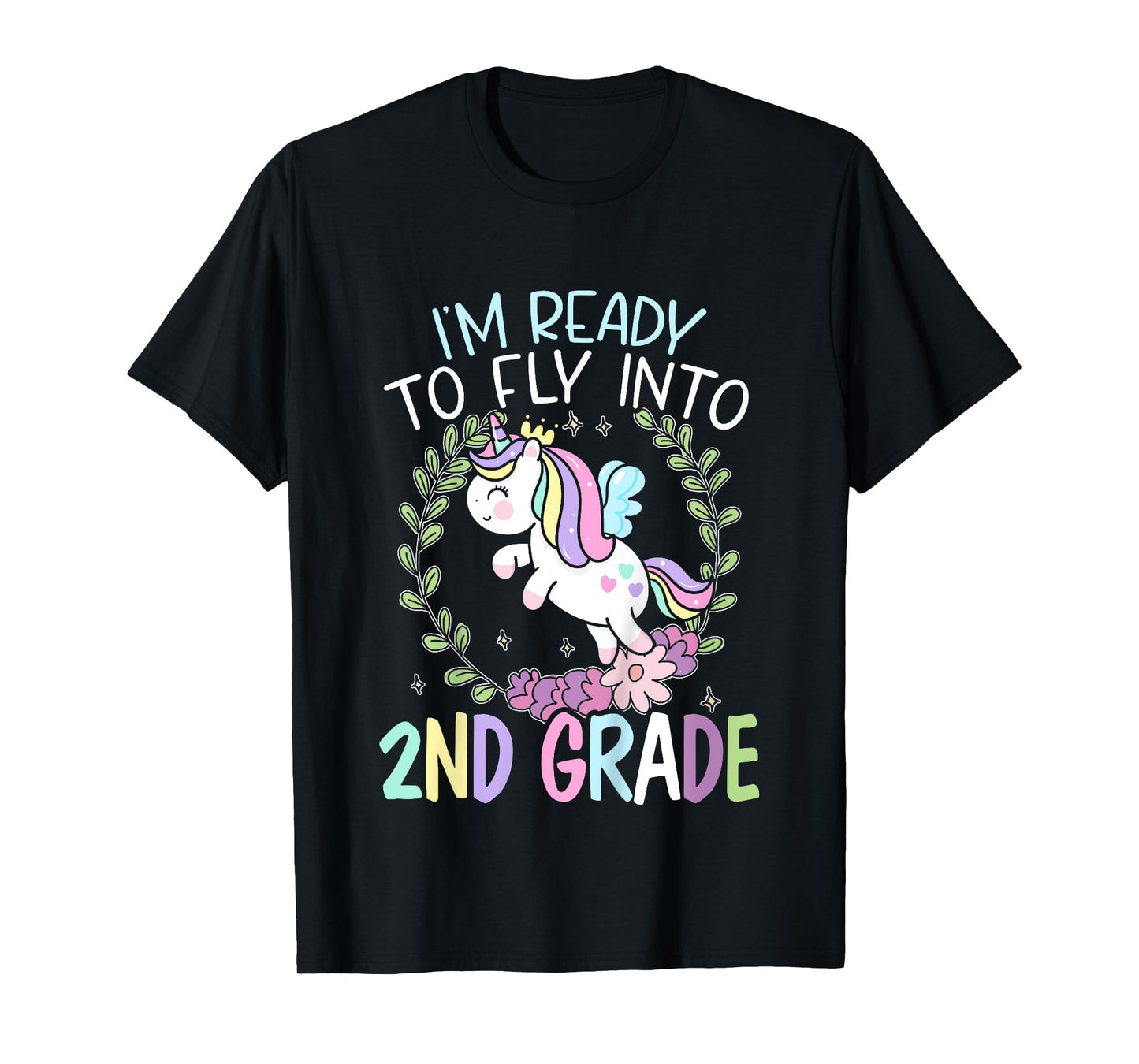 Kids I'm Ready To Fly Into 2nd Grade First Day Of School T-Shirt