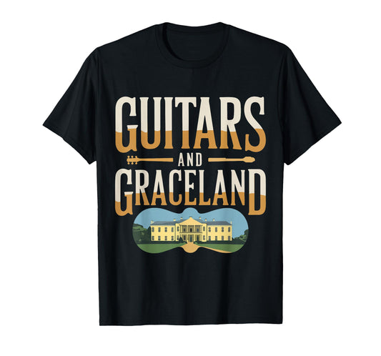 Memphis Guitar Graceland of Tennessee T-Shirt
