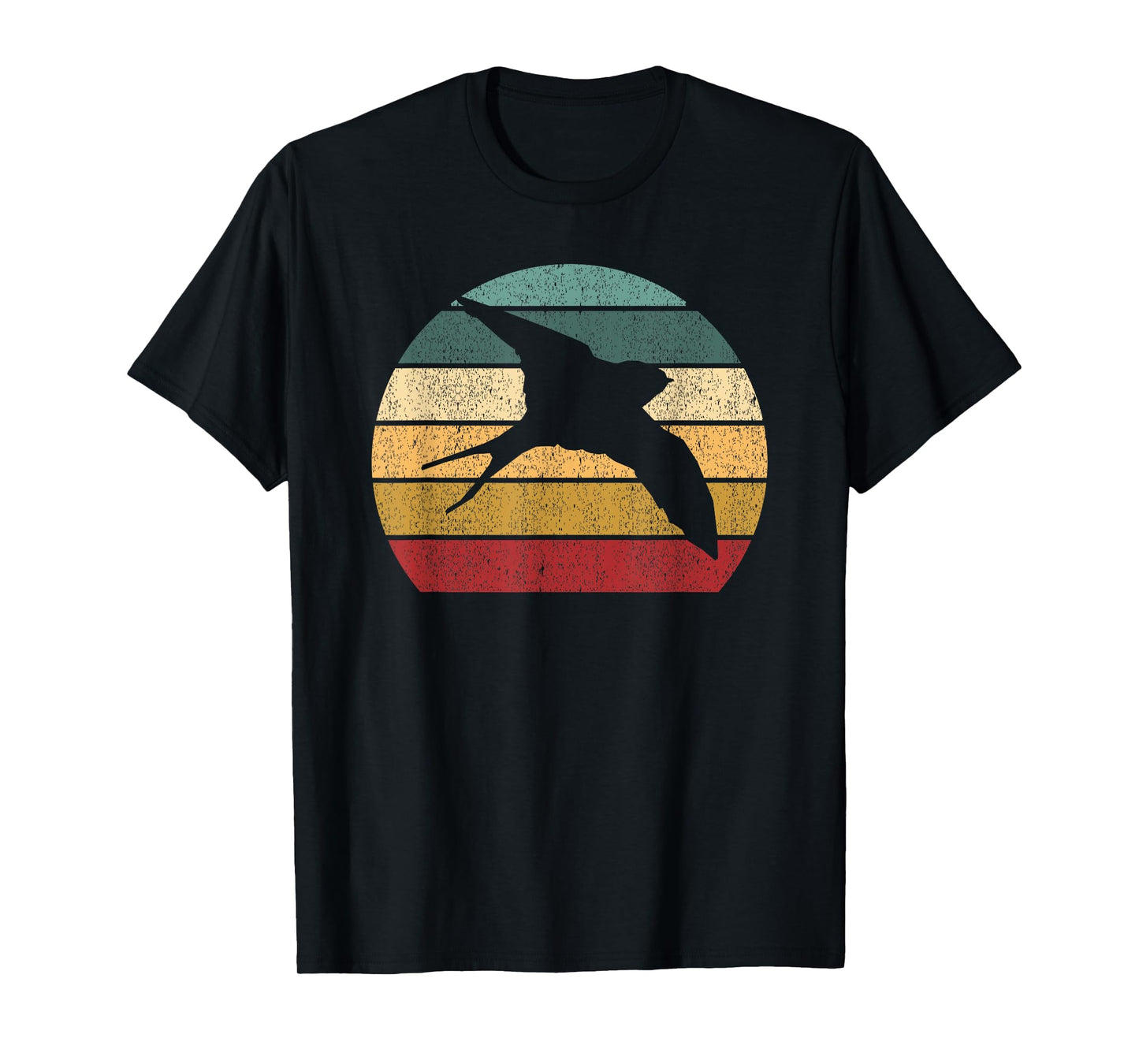 Retro Barn Swallow Bird T-Shirt