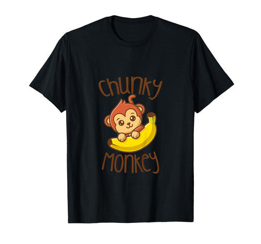 Chunky Monkey Cute Monkey Lover Baby Girl Boy Birthday Boy T-Shirt