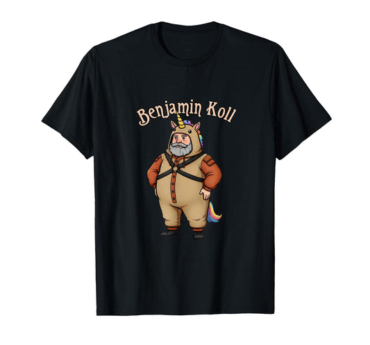 Benjamin Koll Brown Unicorn T-Shirt