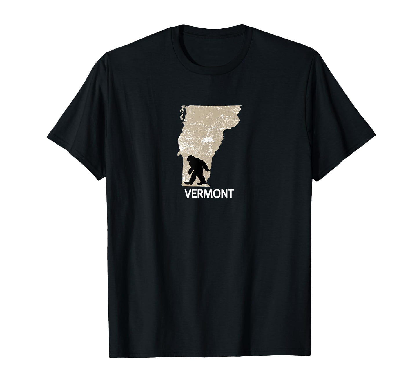 Funny Bigfoot I Believe Loves Vermont VT Sasquatch T-Shirt