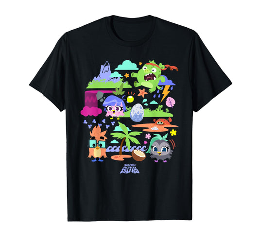 Angry Birds Mystery Island Storytime Official Merchandise T-Shirt